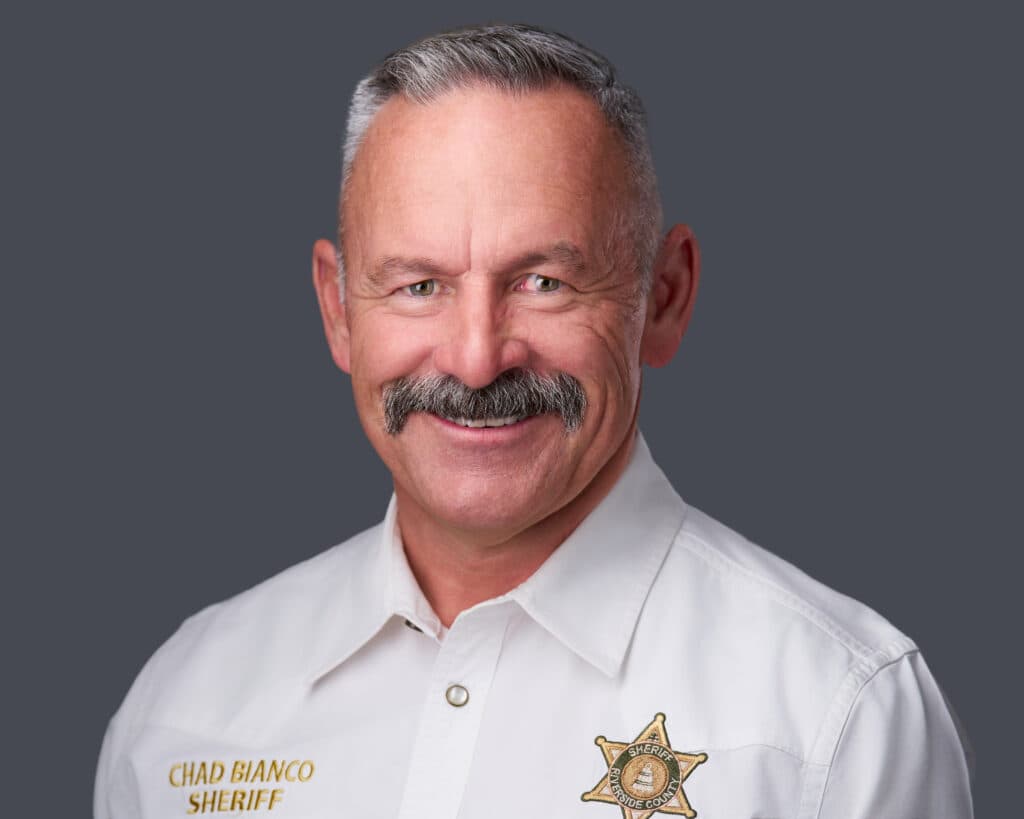 Chad Bianco, candidate for Governor