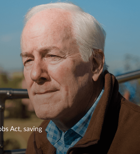 John Cornyn, candidate for U.S. Senate