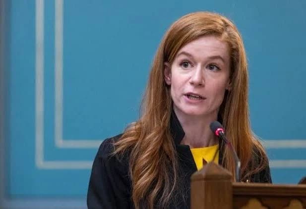 Mallory McMorrow, candidate for U.S. Senate